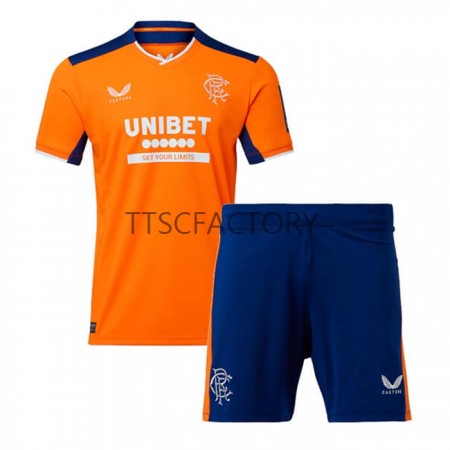 Fußballtrikots Rangers Kinder 2022-2023 Kurzarm 3rd trikot kaufen